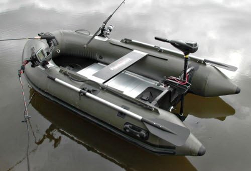 MARINE OLIVE GREEN INFLATABLE FISHING SPORTS AIR RIB BOAT 2.7M ALU DECK