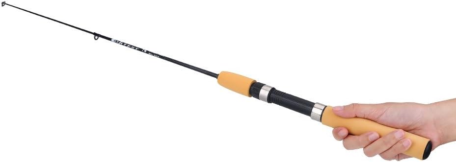 Telescopic Fishing Rod, Portable Ice Fishing Rod, Outdoor Winter Fishing Rod Pole, Carbon Fiber Retractable Mini Fishing Pole, Fishing Tackle Tool, Travel Fishing Rod Tool