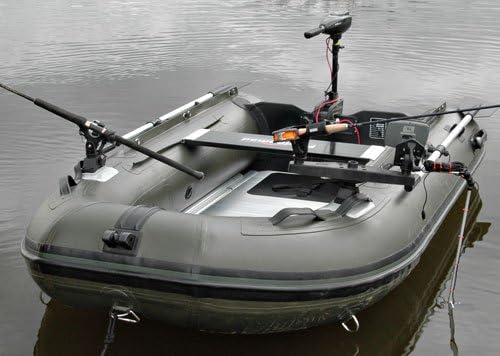 MARINE OLIVE GREEN INFLATABLE FISHING SPORTS AIR RIB BOAT 2.7M ALU DECK