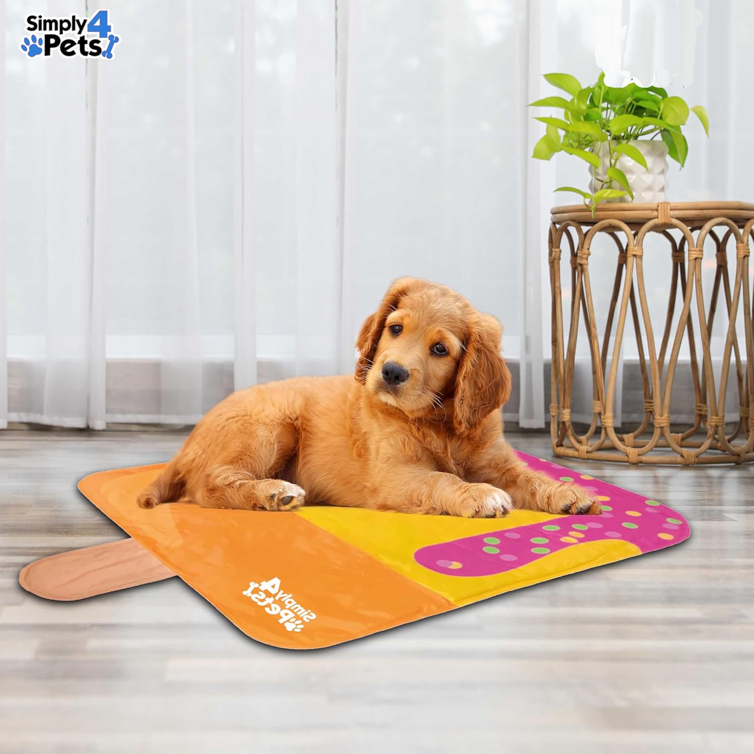 Cooling Mat for Dogs & Cats Non-Toxic Gel Self Cooling Pad for Summer Portable Water-Resistant Cat Dog Bed Pets Sleeping Mats, Easy to Clean Indoor & Outdoor Use
